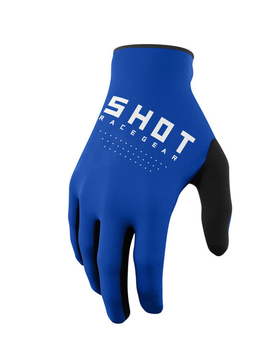 Мотокрос ръкавици SHOT Raw Royal Blue