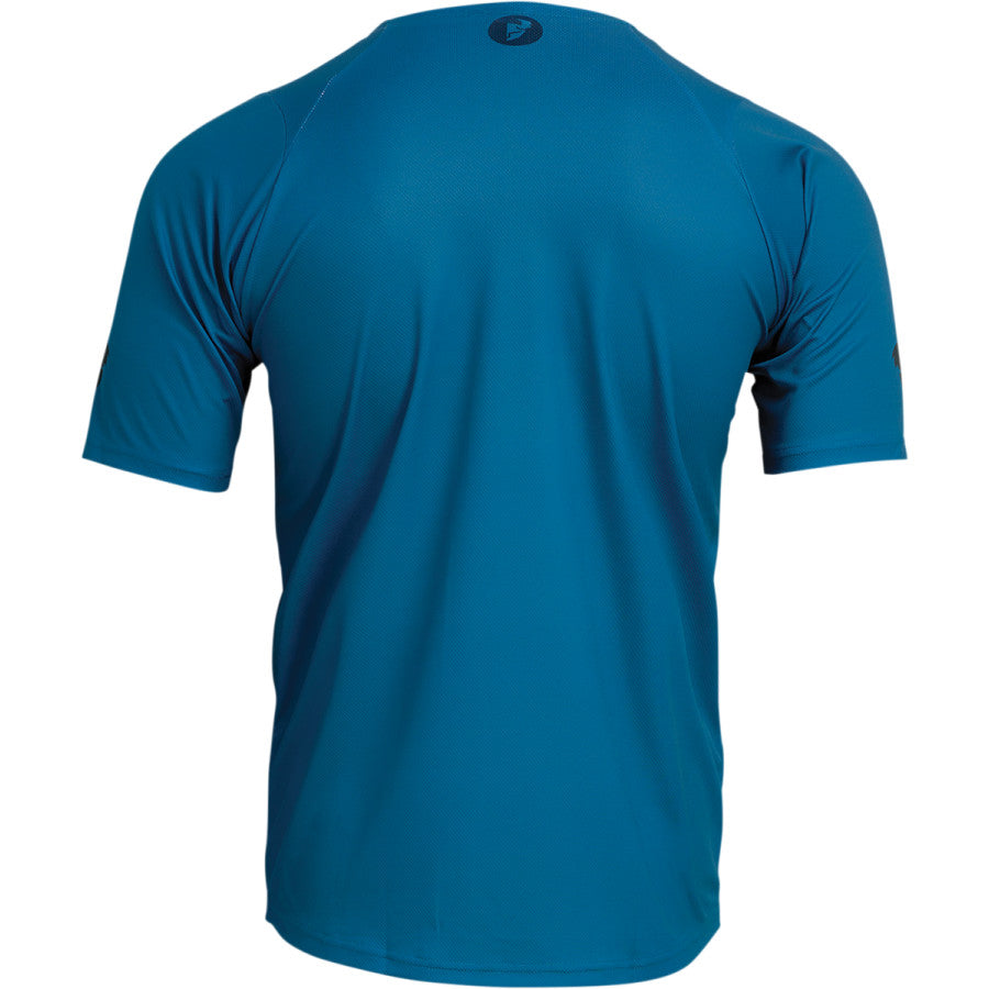 Вело джърси THOR ASSIST CALIBER SHORT SLEEVE TEAL