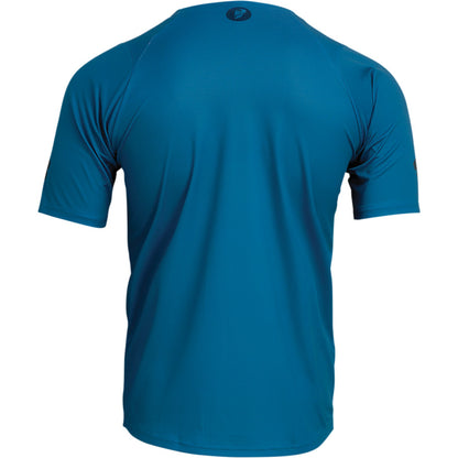 Вело джърси THOR ASSIST CALIBER SHORT SLEEVE TEAL