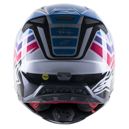Мотокрос каска ALPINESTAR SM10 TLD Edition 23 BLUE/MULTI
