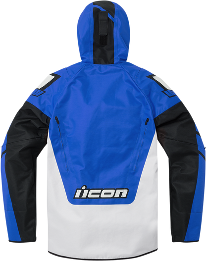 Текстилно мото яке ICON AIRFORM RETRO BLUE