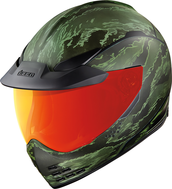 Каска ICON DOMAIN TIGER'S BLOOD GREEN