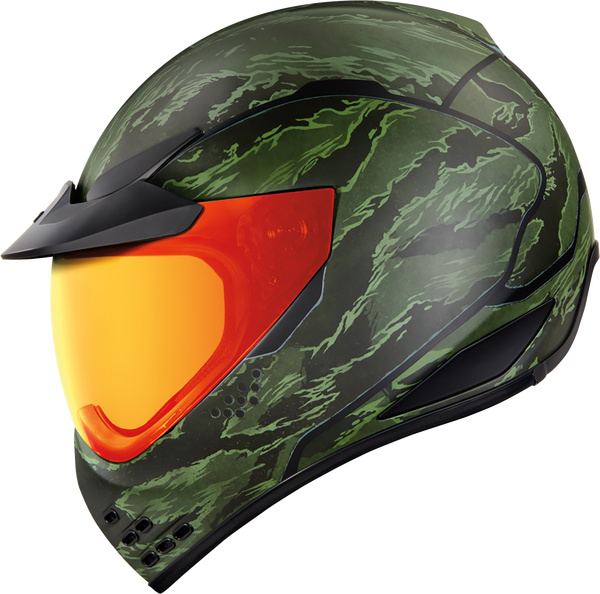 Каска ICON DOMAIN TIGER'S BLOOD GREEN