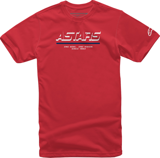 Мото тениска ALPINESTARS TEE SHADOW RED