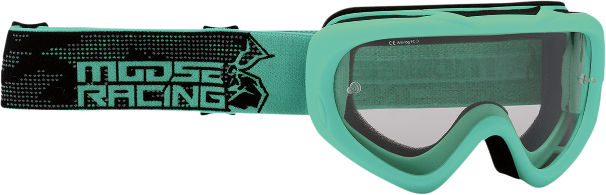Детски мотокрос очила QUALIFIER AGROID BLACK/CYAN