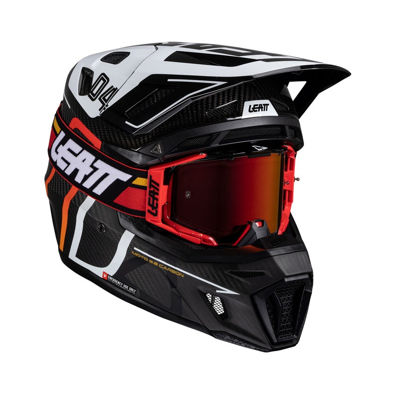 Мотокрос каска LEATT Kit Moto 9.5-Carbon/White V25