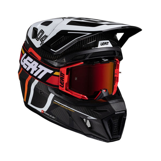 Мотокрос каска LEATT Kit Moto 9.5-Carbon/White V25