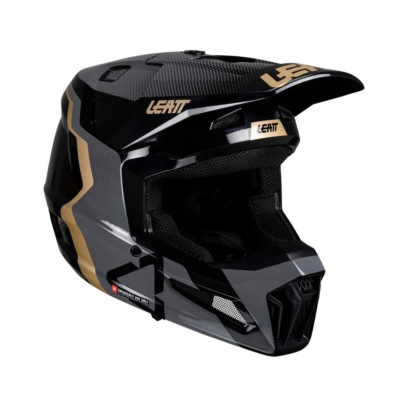 Детска мотокрос каска LEATT Kit Moto 3.5-Black V25