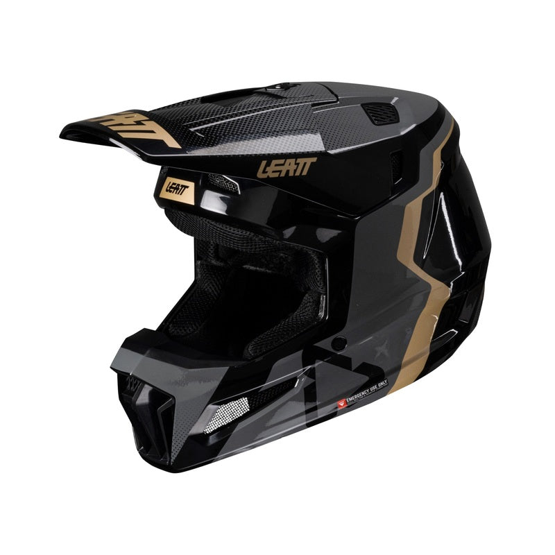 Детска мотокрос каска LEATT Kit Moto 3.5-Black V25