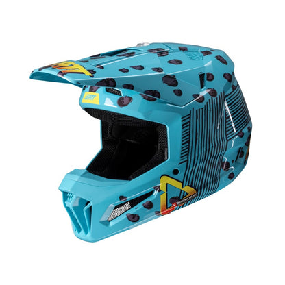 Детска мотокрос каска LEATT Kit Moto 3.5-Cheetah V25