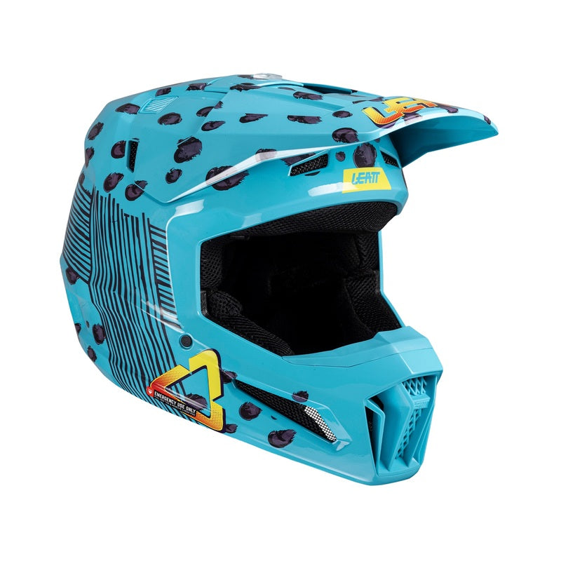 Детска мотокрос каска LEATT Kit Moto 3.5-Cheetah V25