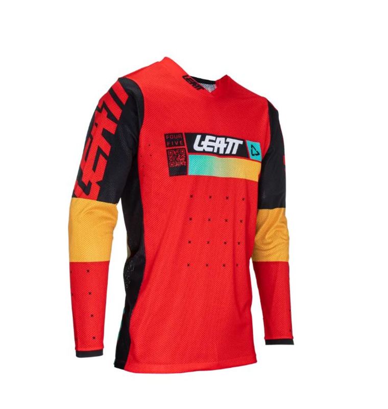 Мотокрос блуза LЕАТТ Moto 4.5 Lite-Red