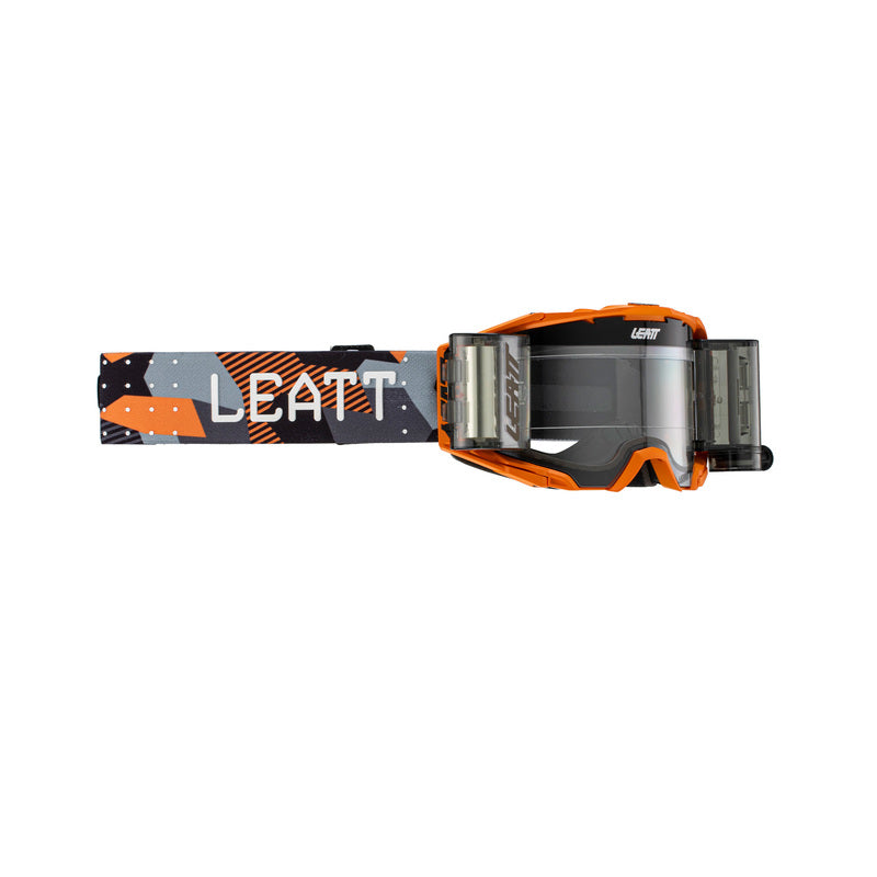 Мотокрос очила LEATT Velocity 6.5 Roll-Off-Orange Clear 83%