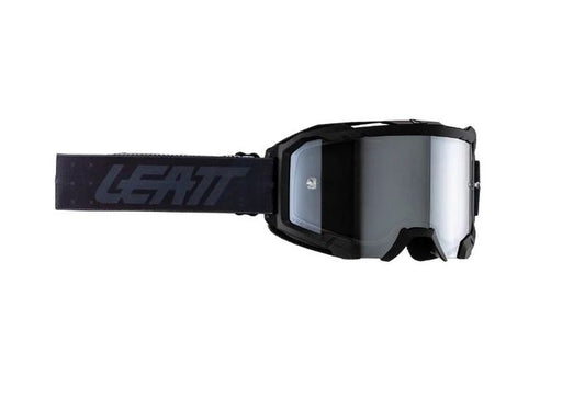Мотокрос очила LEATT Velocity 4.5 Iriz-Stealth Silver 50%
