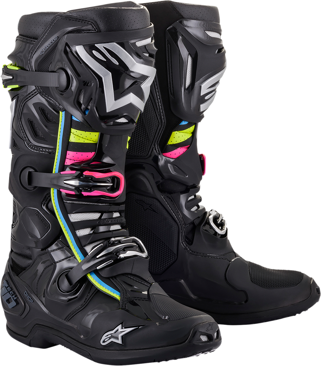 Мотокрос ботуши ALPINESTARS Tech 10 Supervented BLACK