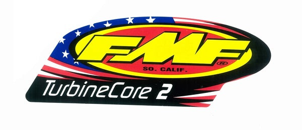Стикер FMF T-CORE2 PAT VINYL DECAL REPL