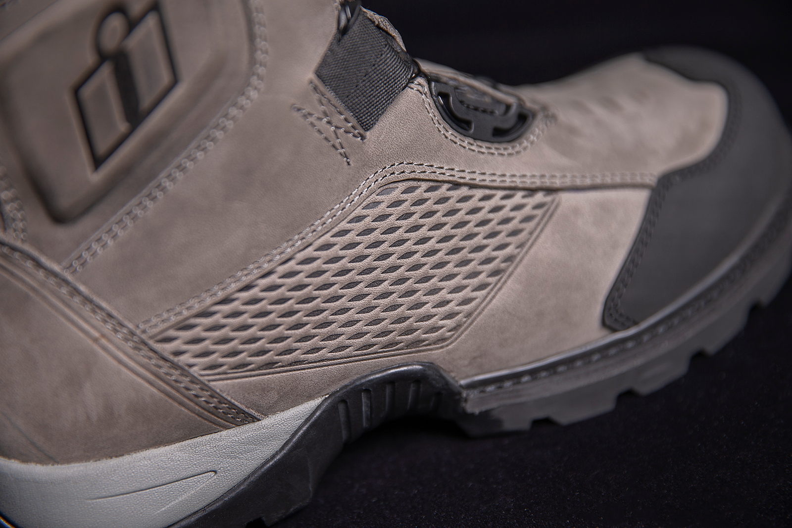Мото боти ICON STORMHAWK GRAY