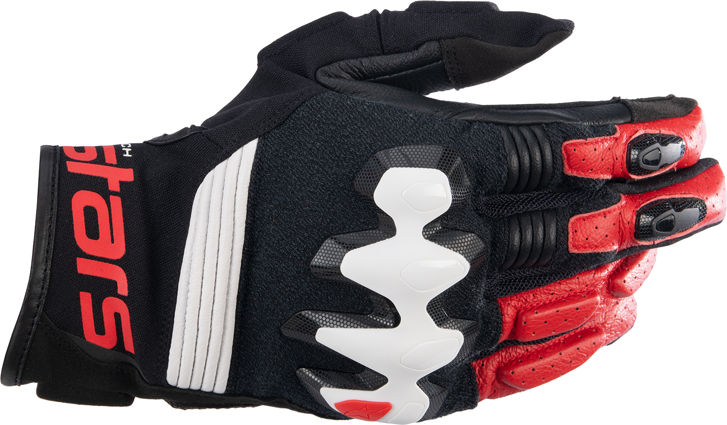 Ръкавици ALPINESTARS HALO BLK/WT/RD
