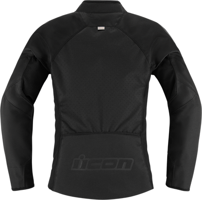 Дамско текстилно мото яке ICON HOOLIGAN CE BLACK