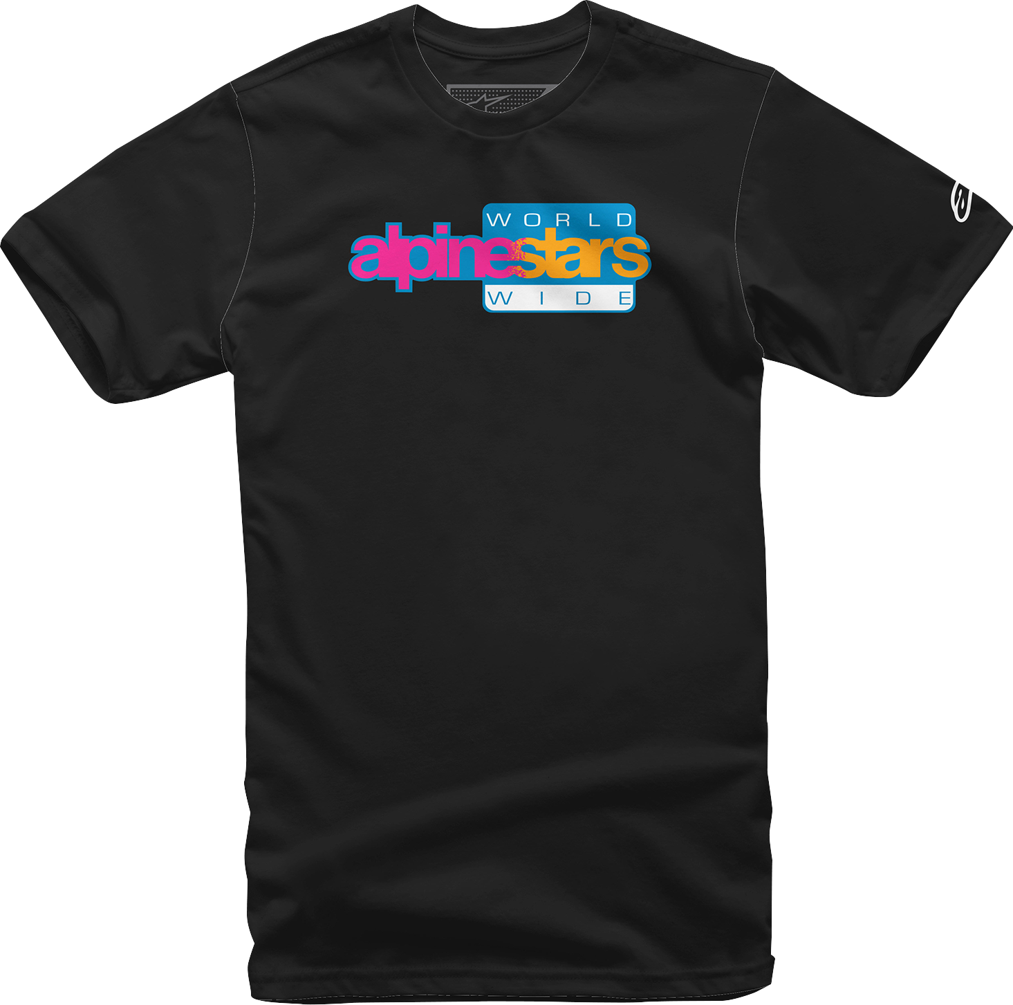 Мото тениска ALPINESTARS TEE WORLD WIDE BLACK