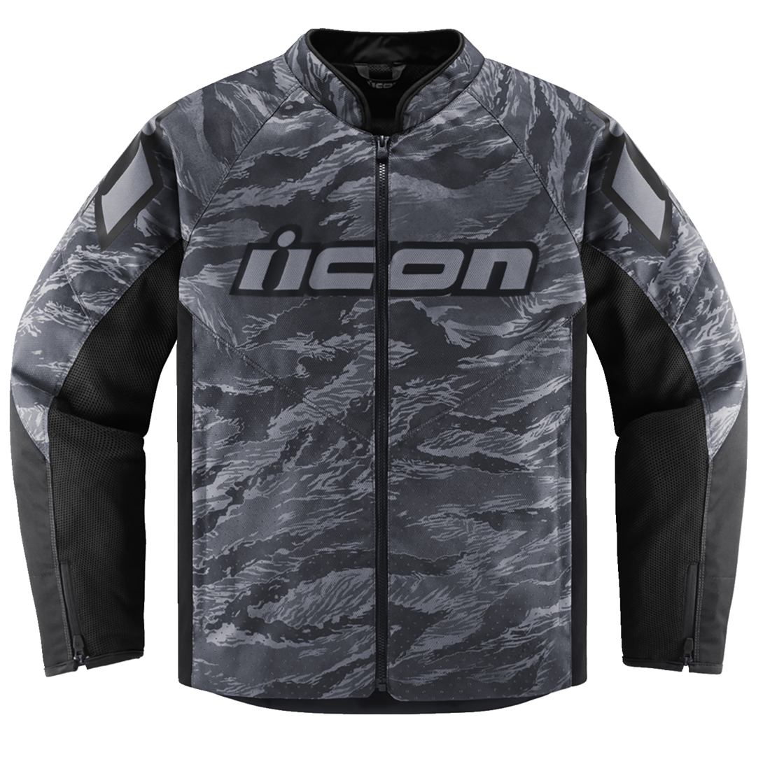 Текстилно мото яке ICON HOOLIGAN CE TIGER`S BLOOD GREY