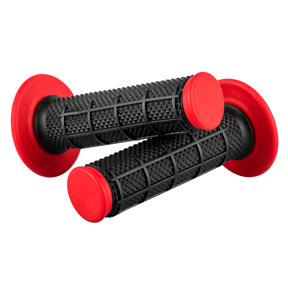 МОТОКРОС РЪКОХВАТКИ MX GRIP DIAMOND DUAL BLACK/RED 803