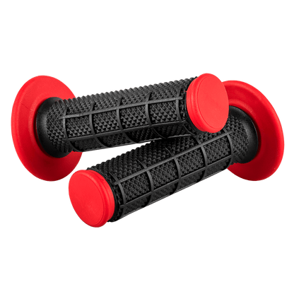 МОТОКРОС РЪКОХВАТКИ MX GRIP DIAMOND DUAL BLACK/RED 803