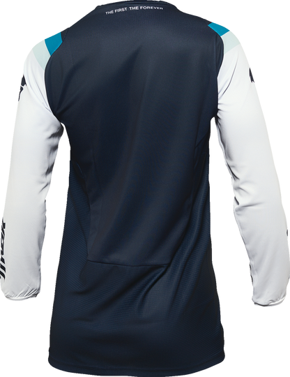Дамско мотокрос джърси THOR WOMEN'S PULSE REV Blue, White