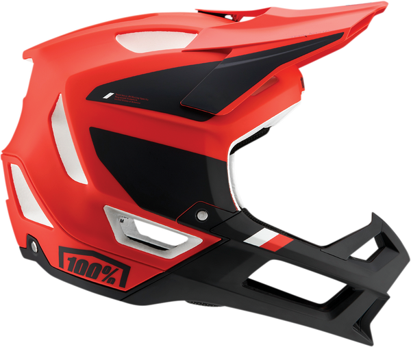 Вело каска 100% TRAJECTA FIDLOCK CARGO RED