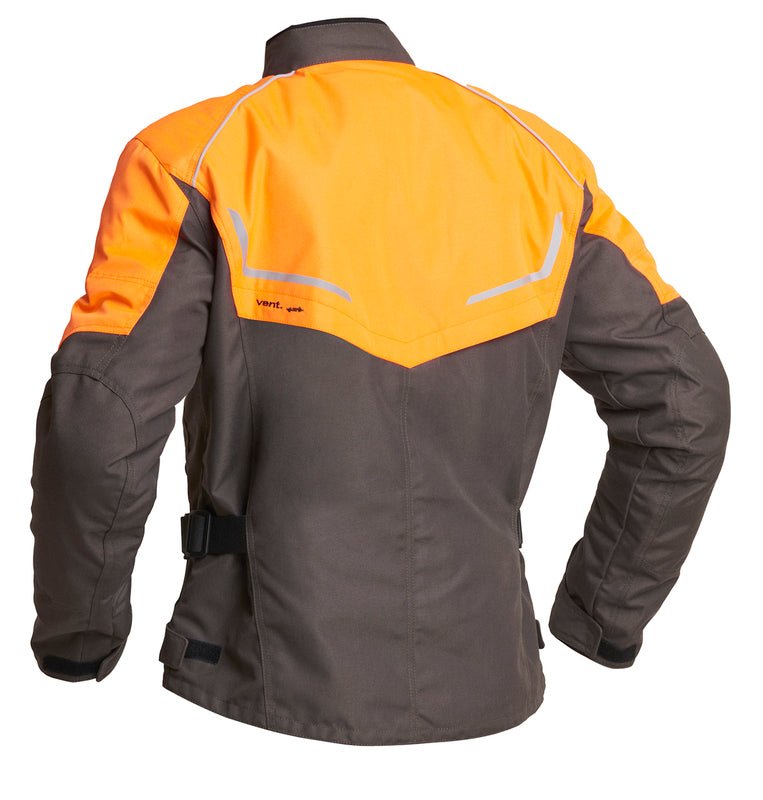 Текстилно мото яке Lindstrands Halden Green/Orange