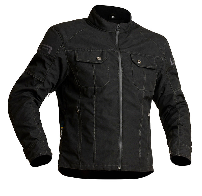 Текстилно мото яке Lindstrands Lugnet Black