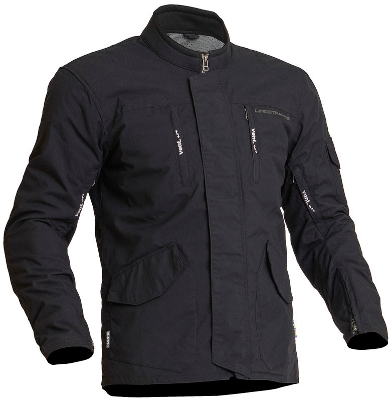 Текстилно мото яке Lindstrands Tyfors Black