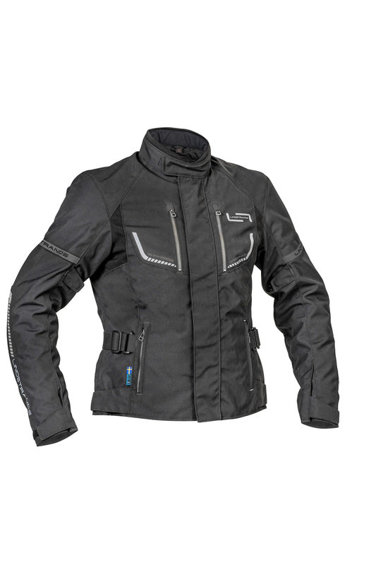 Дамско текстилно мото яке Lindstrands Lomsen Black