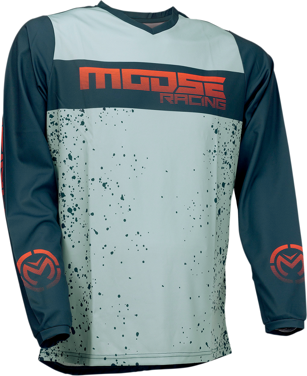 Мотокрос блуза MOOSE RACING QUALIFIER GRAY/ORANGE