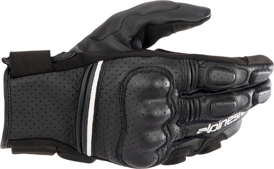 Кожени ръкавици ALPINESTARS PHENOM-AIR BK/WT