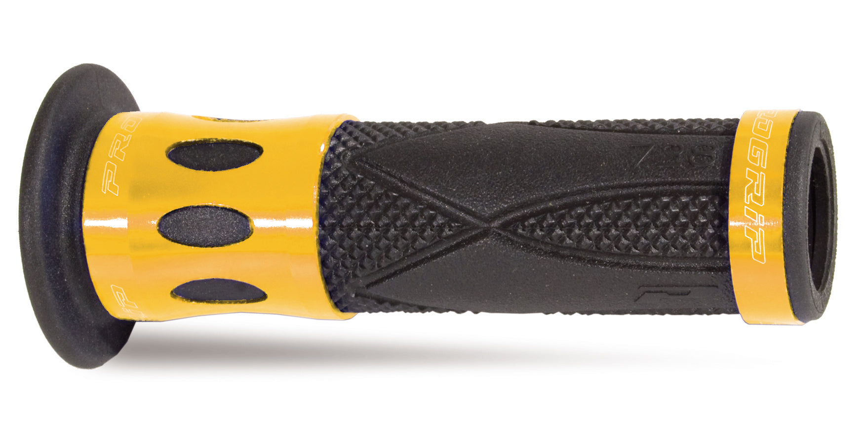 Мото ръкохватки PROGRIP Double Density 728 BK/GD OPEN ENDS