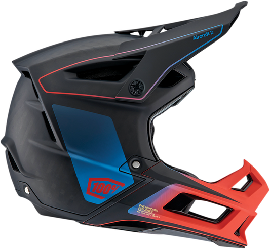 Вело каска 100% AIRCRAFT 2 BLACK/RED/BLUE