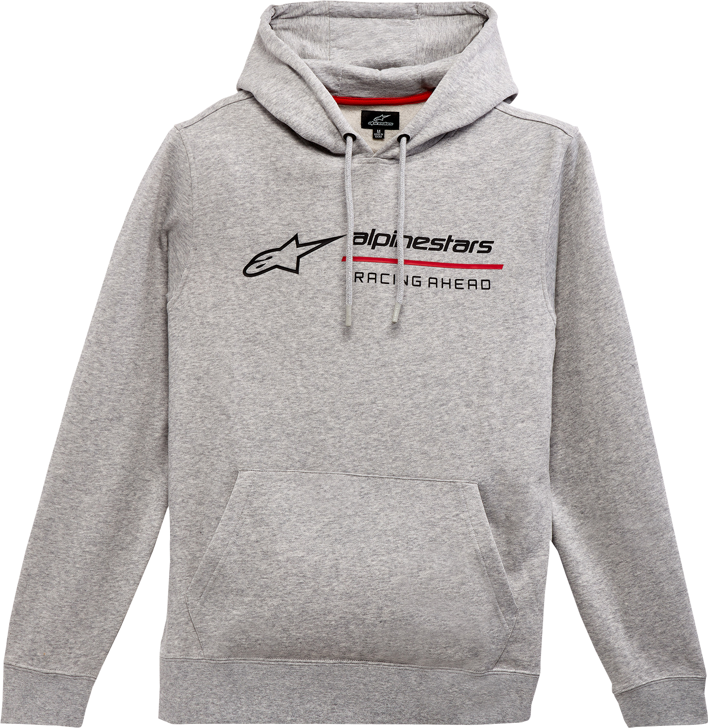 Мото суитшърт ALPINESTARS HOODIE LINEAR-RAC GREY