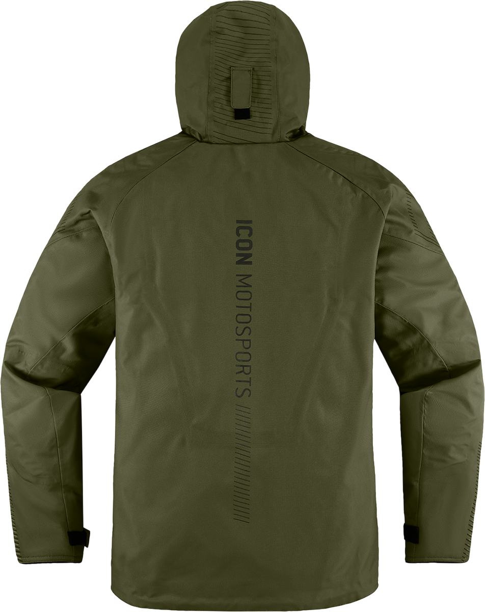 Текстилно мото яке ICON PDX3 CE - OLIVE