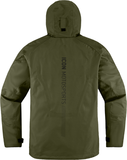 Текстилно мото яке ICON PDX3 CE - OLIVE
