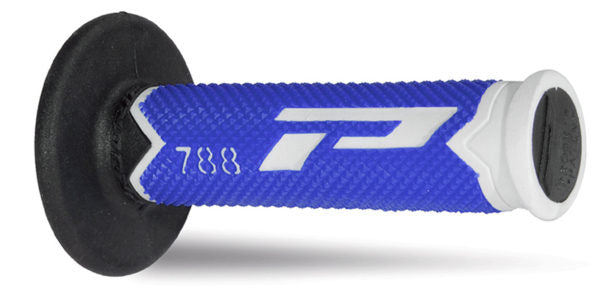 Мотокрос ръкохватки PROGRIP Triple Density 788 WHITE/BLACK/BLUE