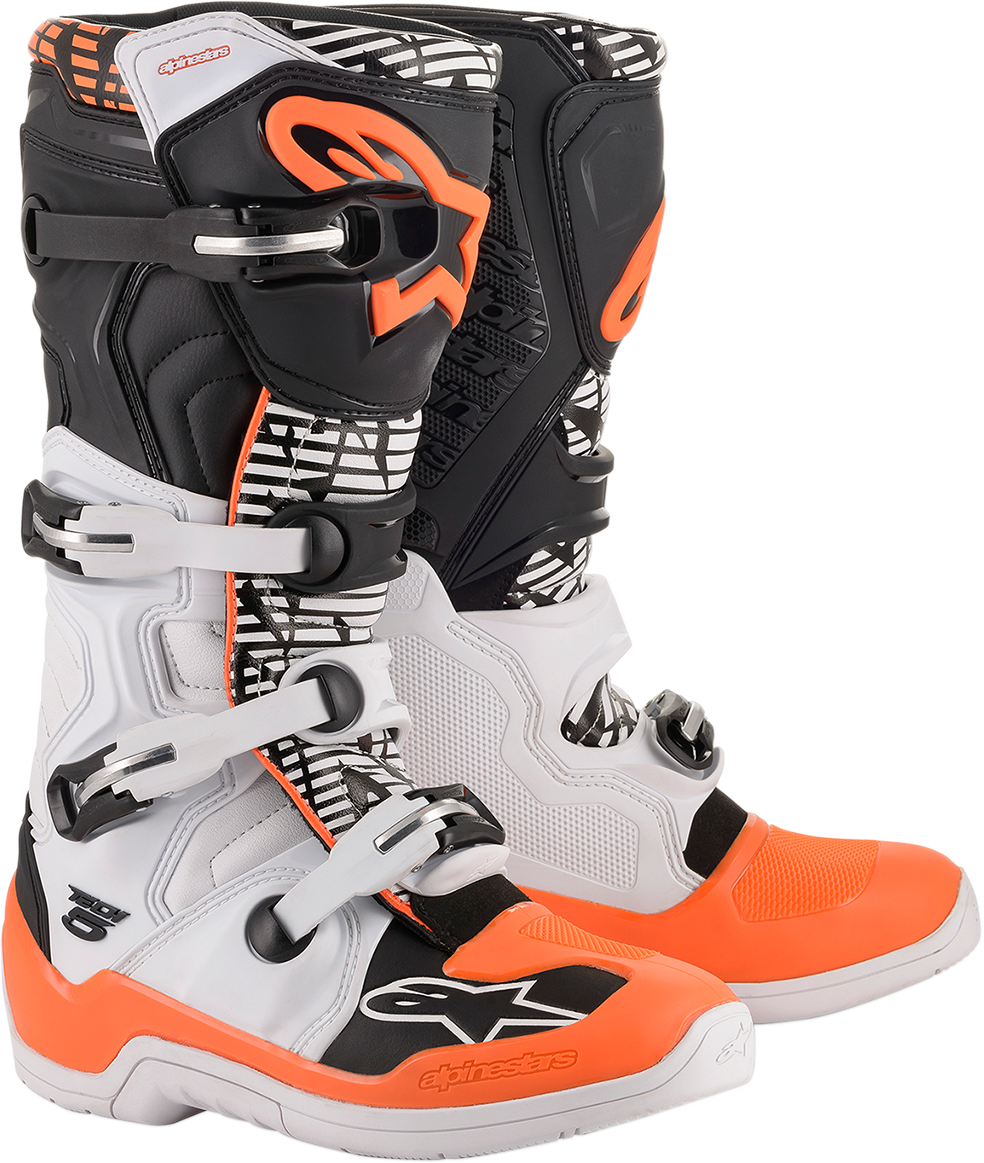 Мотокрос ботуши ALPINESTARS TECH 5 WHT/BK/OR