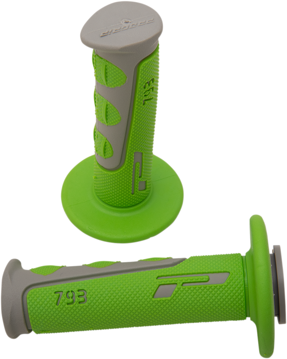 Мотокрос ръкохватки PROGRIP 793 DUAL GRAY/GREEN