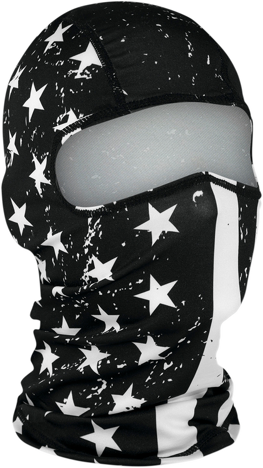 Боне ZANheadgear BK/WH FLAG