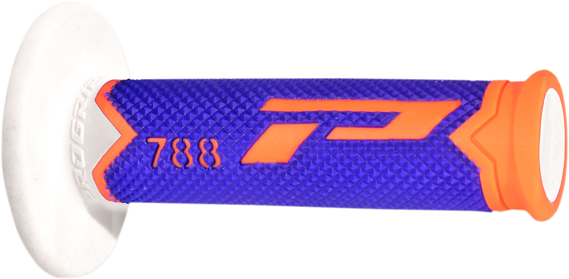Мотокрос ръкохватки PROGRIP TRIPPLE Density 788 ORANGE/BLUE/WHITE