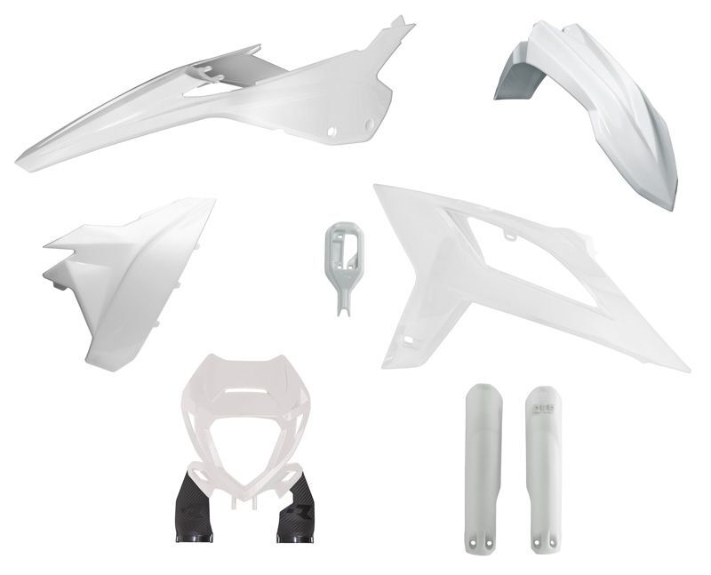 Комплект пластмаси RACETECH BETA RR White