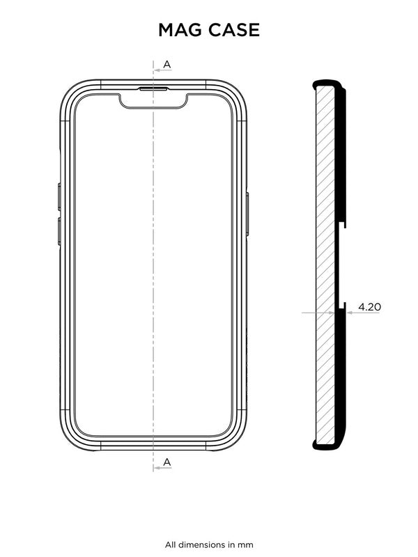 Калъф за телефон QUAD LOCK MAG CASE Samsung Galaxy S22+