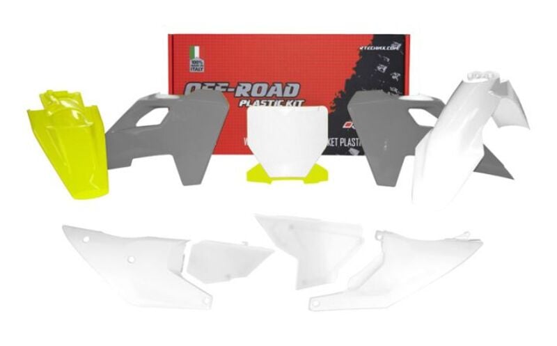 Комплект пластмаси RACETECH HUSQVARNA FS 450 White/Grey