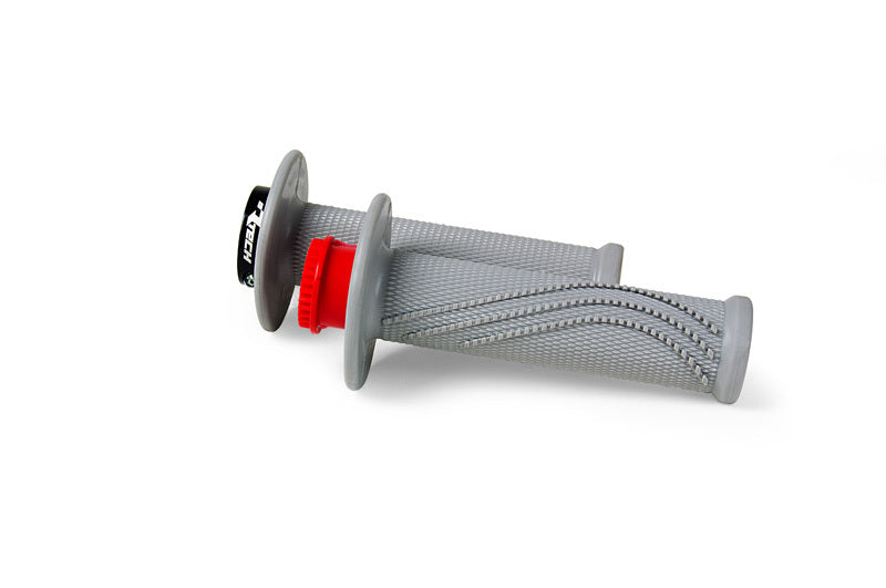 Ръкохватки RACETECH R20 Lock On Grips Wave Grey