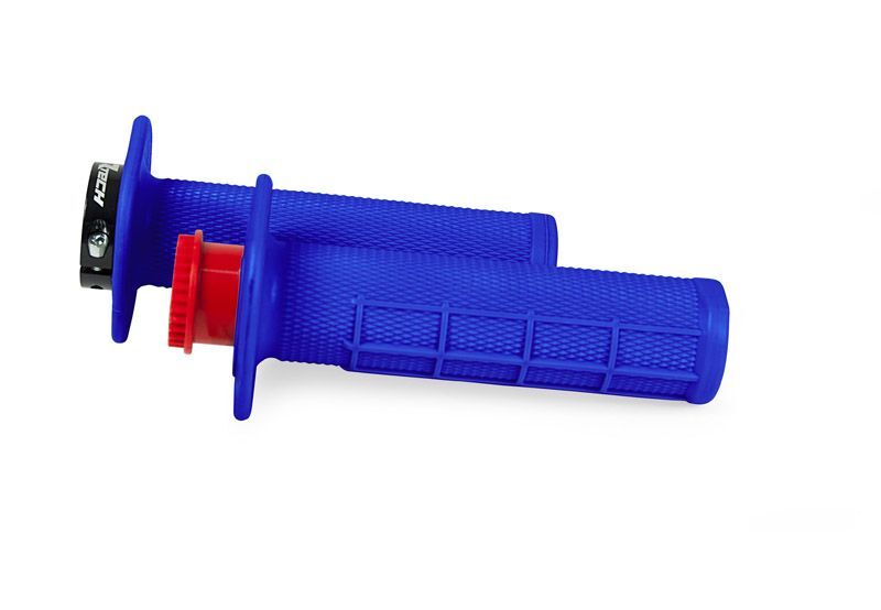 Мото ръкохватки RACETECH Lock On Blue